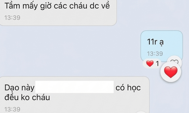 Sinh viên lên năm 3, phụ huynh vẫn nhắn nhờ bạn để ý, đốc thúc học giúp: 