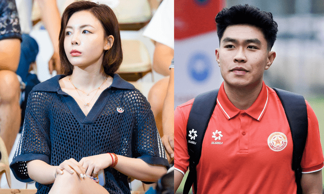 Phí Thanh Thảo khoe visual trắng phát sáng trên khán đài khi đi cổ vũ Lý Đức 