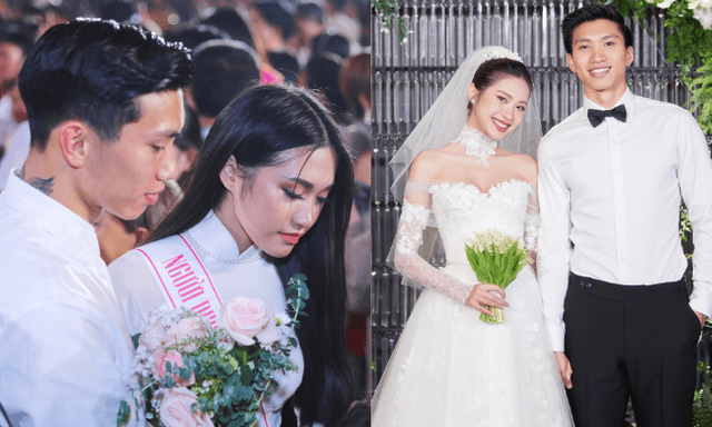 Chuyện tình Đoàn Văn Hậu - Doãn Hải My: Từ công khai sánh đôi ở cuộc thi Hoa hậu đến đám cưới cổ tích náo loạn MXH một thời