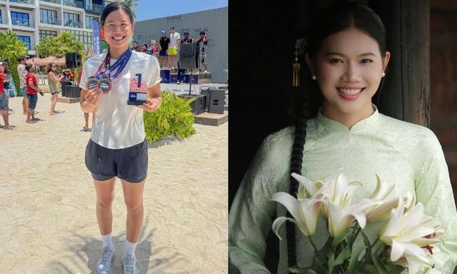 Ánh Viên khoe chân dài thẳng tắp, mặt mộc vẫn chiếm spotlight, khuấy đảo Maldives