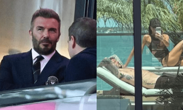 Victoria khoe dáng nuột nà ở tuổi 51 bên David Beckham 