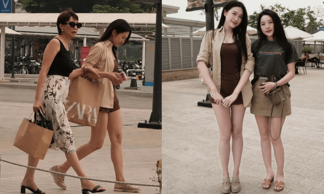 Doãn Hải My cùng mẹ vợ hot nhất làng bóng đá trong ống kính 