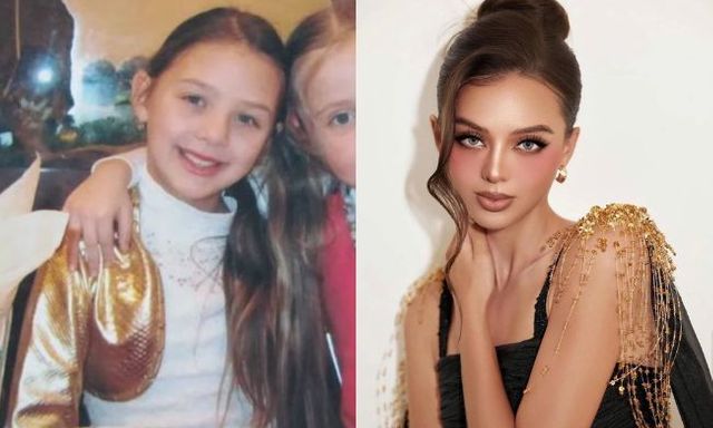 Bỏ quên sàn catwalk để tập trung làm mẹ bỉm, nhan sắc vợ mẫu Tây của Bùi Tiến Dũng qua ảnh thơ ấu vẫn khiến fan 