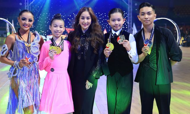 Phan Hiển - Thu Hương khẳng định đẳng cấp: DanceSport Việt Nam thống trị Đông Nam Á với 6 HCV