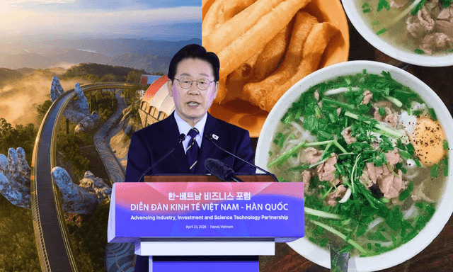 Tổng thống Hàn Quốc: “Phở đã trở thành món quốc dân của cả hai nước, người Hàn rất yêu thích Đà Nẵng”