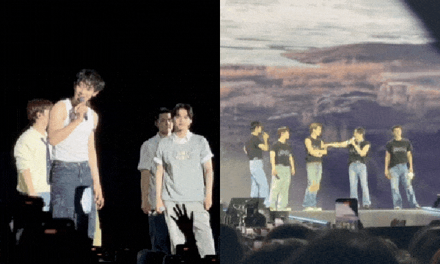 EXO cùng chục nghìn người hát See Tình, 1 nam thần tái hiện khoảnh khắc 10 năm thần thánb ở Việt Nam khiến dân tình “luỵ”