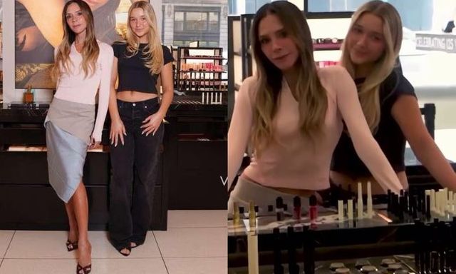 Tiểu thư Harper Beckham cực xinh 