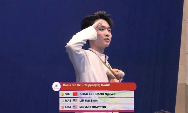 Wushu Việt Nam giành 8 HCV giải thế giới 