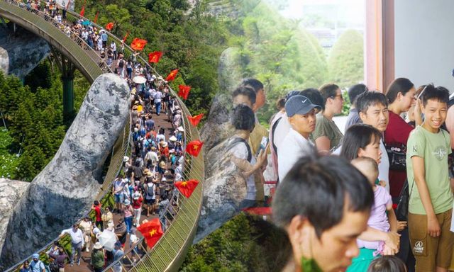 Mới 2 ngày đầu kỳ nghỉ lễ, Đà Nẵng đã đông khủng khiếp!
