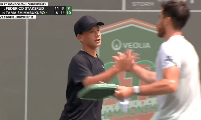 Địa chấn PPA Mỹ: Tay vợt 15 tuổi đánh bại Top 2 thế giới Federico Staksrud