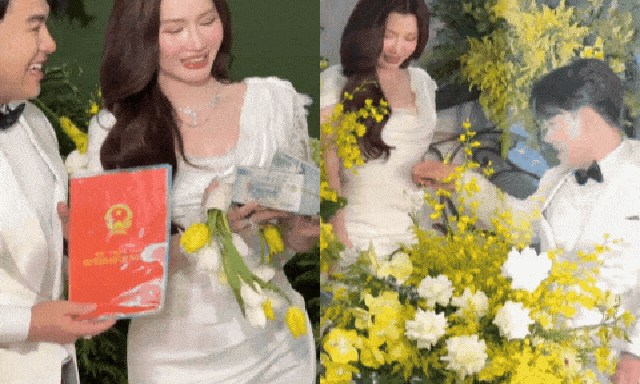 Đám cưới Akira Phan và vợ CEO hôm nay: Sính lễ kim cương khủng, 3 con riêng của cô dâu đến chúc phúc