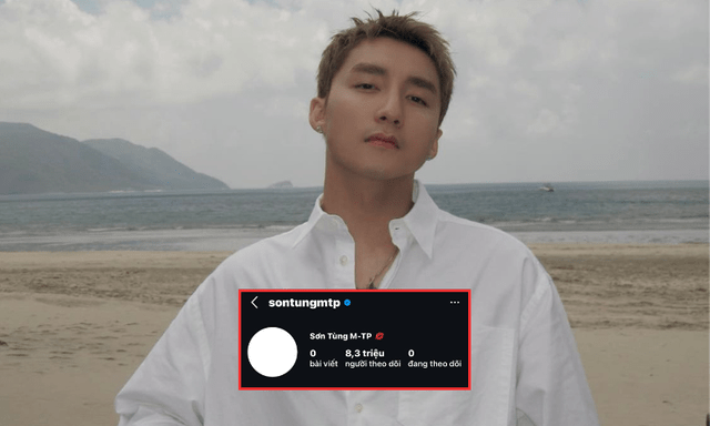 1 triệu bài đăng đưa Sơn Tùng M-TP lên thẳng top trending, Instagam 8.3 triệu followers trống trơn - chuyện gì đang xảy ra?