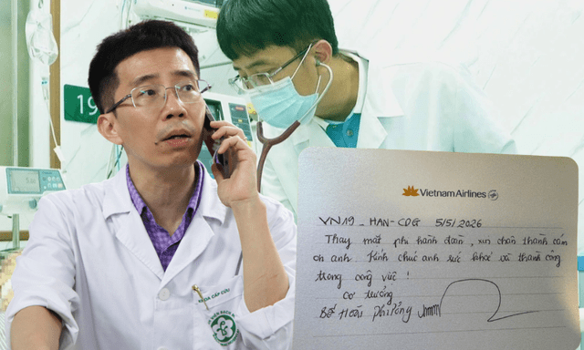 Chân dung Bác sĩ Bạch Mai cứu 1 bệnh nhân đột ngột bị liệt mặt ở không trung, trong chuyến bay Hà Nội - Paris