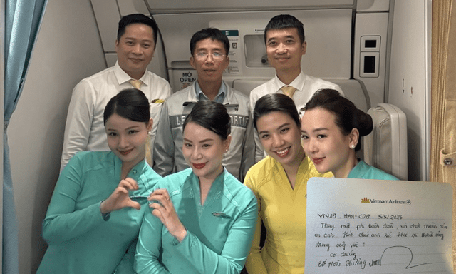 Bức thư viết tay của cơ trưởng chuyến bay VNA gửi bác sĩ Bạch Mai đang được chia sẻ nhiều nhất lúc này