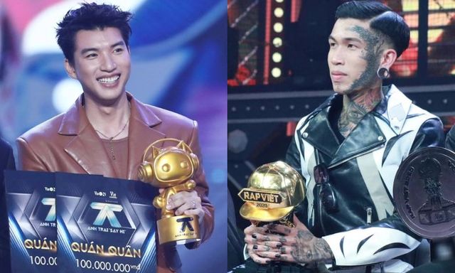 Mối “thâm thù” giữa Quán quân Rap Việt và Quán quân Anh Trai Say Hi