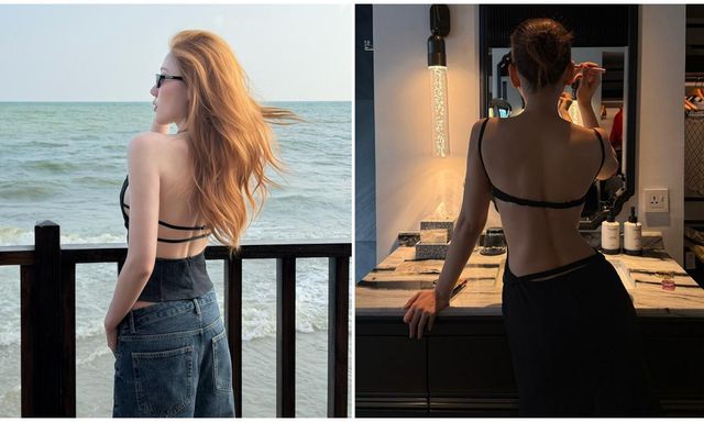 Cả showbiz Việt khoe bóng lưng