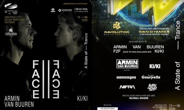 Huyền thoại Armin van Buuren đổ bộ TP.HCM, Ravolution Music Festival 10 năm đưa Việt Nam thành tâm điểm EDM châu Á