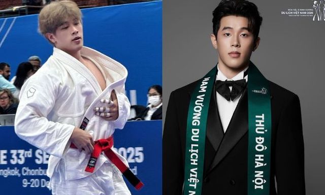 Hotboy tuyển võ Việt Nam từng nổi như cồn ở SEA Games bất ngờ thi Nam vương: Visual chuẩn nam thần, body đẹp không tì vết!