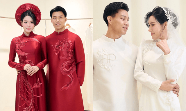 Lộ ảnh áo dài ăn hỏi của Văn Thanh - Bích Hạnh: Cô dâu visual sáng bừng, không còn bị 
