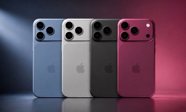 Linh kiện hé lộ 4 màu sắc mới của iPhone 18 Pro Max
