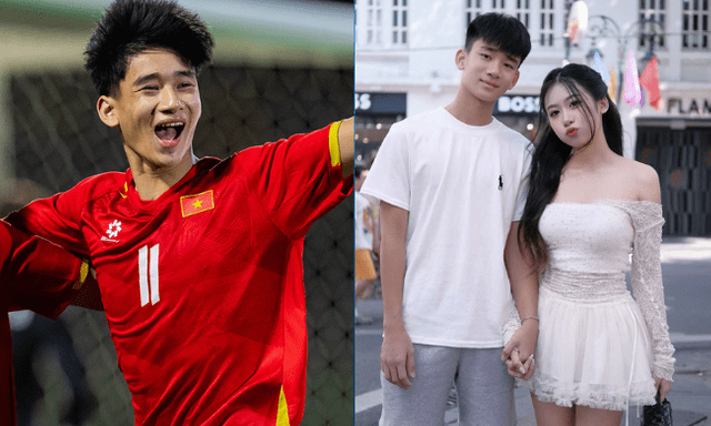 Nguyễn Văn Dương - “hotboy sân cỏ” vừa ghi bàn đưa U17 Việt Nam đi World Cup, có bạn gái hotgirl Học viện Ngoại giao cực xinh