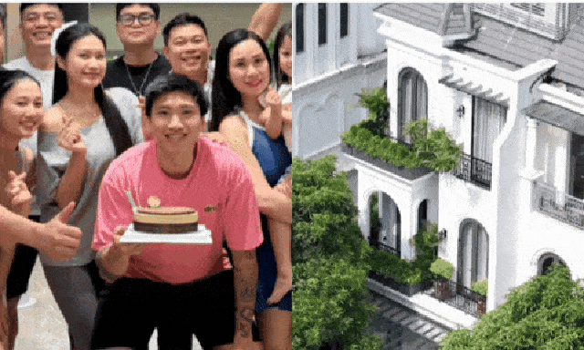 Ảnh hiếm giờ mới được hé lộ: Doãn Hải My tổ chức sinh nhật cho Văn Hậu trong biệt thự đắt đỏ, hạnh phúc sau ồn ào 