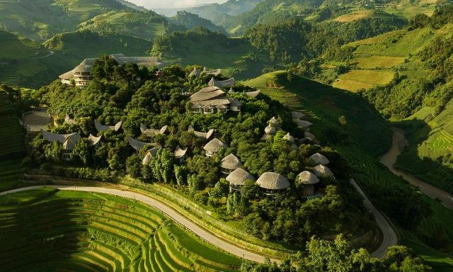 Việt Nam có khu nghỉ dưỡng vừa ẵm giải danh giá châu Á, nằm lọt giữa thung lũng ruộng bậc thang đẹp nhất nhì thế giới