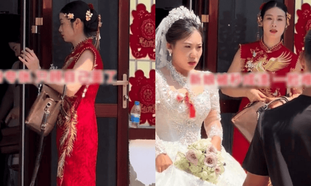 Mẹ chồng 40 tuổi gây tranh cãi vì lấn lướt nhan sắc cô dâu ngay trong ngày cưới