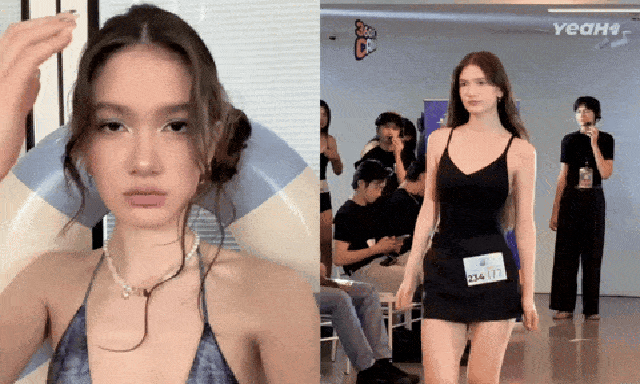 Em gái lai Tây cao 1m77 của thủ môn Đặng Văn Lâm xinh đẹp lộ diện sau khoảnh khắc viral ở buổi casting người mẫu