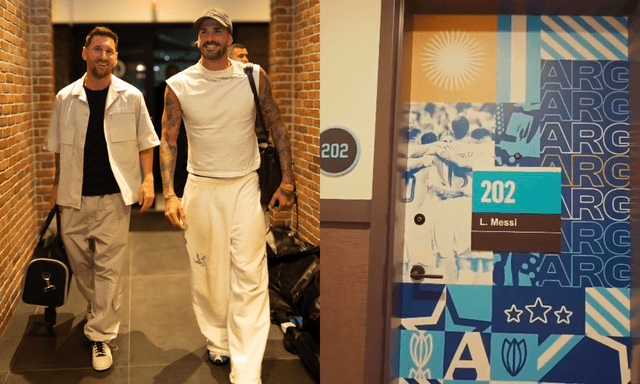 Messi đã tới Mỹ dự World Cup: Phòng ngủ 
