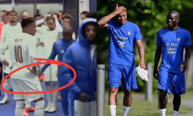 Bùng nổ tranh cãi: Mbappé lơ đẹp cái bắt tay của Kanté, tuyển Pháp ê hề drama 2 ngày trước World Cup 2026