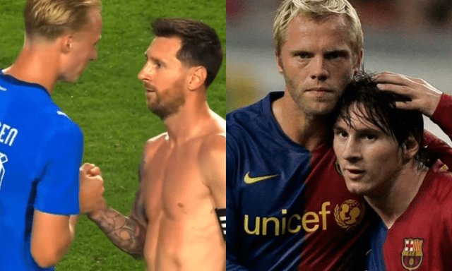 Messi sững sờ trước câu hỏi của cầu thủ Iceland sau 20 năm: 