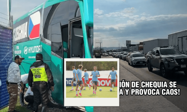 Kì World Cup bất ổn: Xe buýt kẹt cứng suốt 1 giờ, cầu thủ phải 