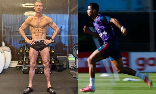 Ronaldo tuổi 41 vẫn chạy như máy, chỉ số thể chất gây sốc, khối cầu thủ trẻ phải xấu hổ vì không bì nổi