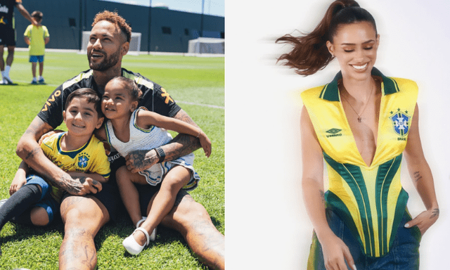 Cả đội Brazil lên đường đi thi đấu trận 2 tại World Cup 2026, mình Neymar phải ở lại vì chấn thương, được bạn gái đang mang thai đến thăm