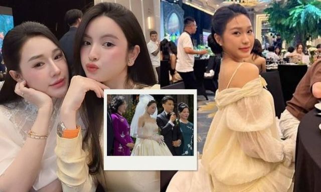 Doãn Hải My, Chu Thanh Huyền lên đồ sang chảnh, đọ sắc cùng dàn WAGs Việt xinh đẹp tại lễ cưới Văn Thanh - Bích Hạnh ở Hà Nội