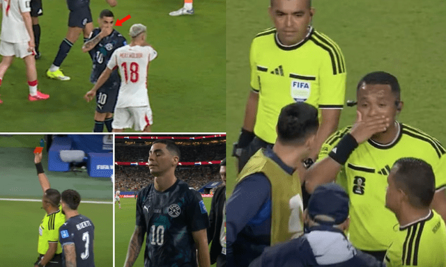 Lý do cầu thủ che miệng khi tranh cãi bị thẻ đỏ và đuổi khỏi sân ở World Cup còn trọng tài che miệng làm vậy thì không sao?