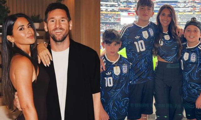 Vợ Messi gây tò mò với 