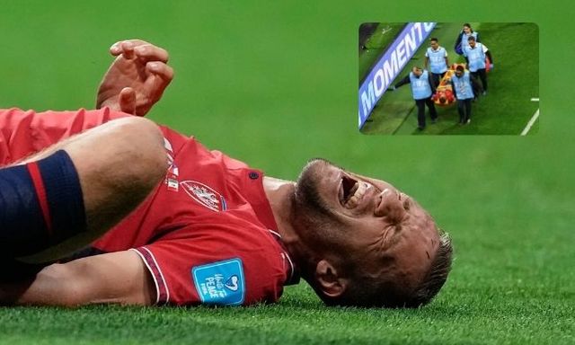 Thêm một chấn thương rợn người ở World Cup 2026: Sao CH Czech gào thét trong đau đớn, rời sân bằng cáng