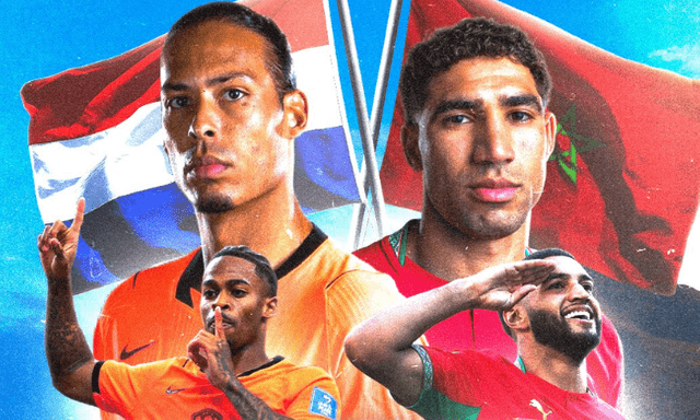 Diễn biến Hà Lan vs Morocco lúc 8h sáng ngày 30/6: 