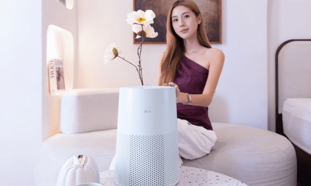 Máy lọc không khí LG PuriCare AeroMini: Không chiếm diện tích, không ồn ào, nhỏ xinh hữu ích!