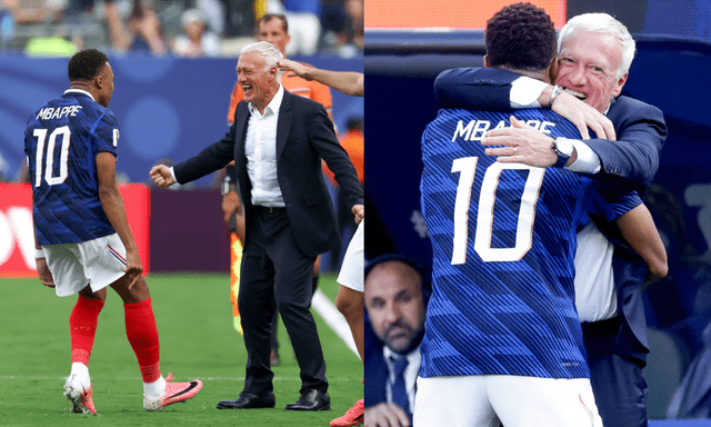 Xúc động: Mbappe lập kỷ lục chạy đến ôm HLV tuyển Pháp ăn mừng, xoa dịu nỗi đau mất mẹ của thầy 