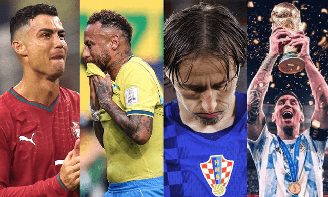 Ronaldo, Modric, Neymar... một thế hệ vĩ đại lần lượt rơi nước mắt rời World Cup, chỉ còn Messi là 