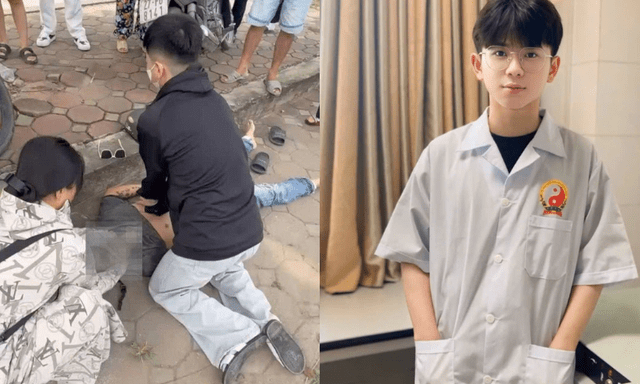 Nam sinh trường y cứu sống người bất tỉnh bên đường: 