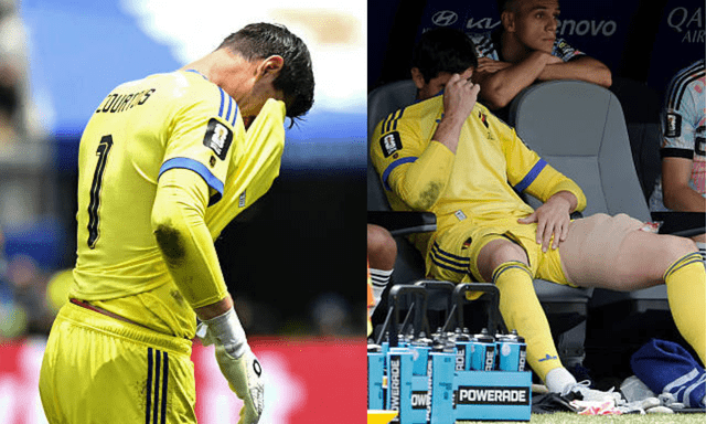 Courtois rời sân trong nước mắt vì chấn thương, cay đắng nhìn Bỉ thua nghiệt ngã trước Tây Ban Nha