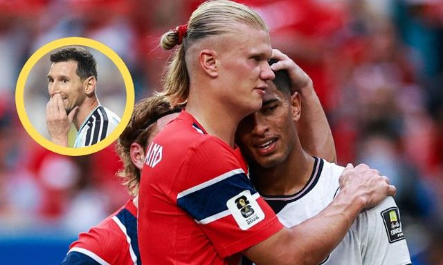 Erling Haaland bất ngờ quay lưng với Messi, cổ vũ tuyển Anh ở bán kết World Cup: Vì người bạn thân Beelingham?