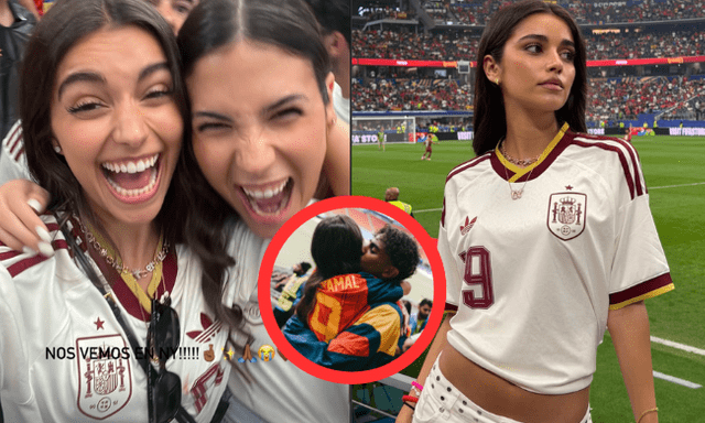 Bạn gái sexy của Lamine Yamal khoe vòng eo con kiến, ăn mừng phấn khích khi Tây Ban Nha vào chung kết World Cup 2026