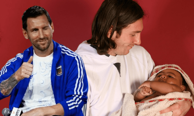 Messi nói về bức ảnh lịch sử tắm cho Yamal: 