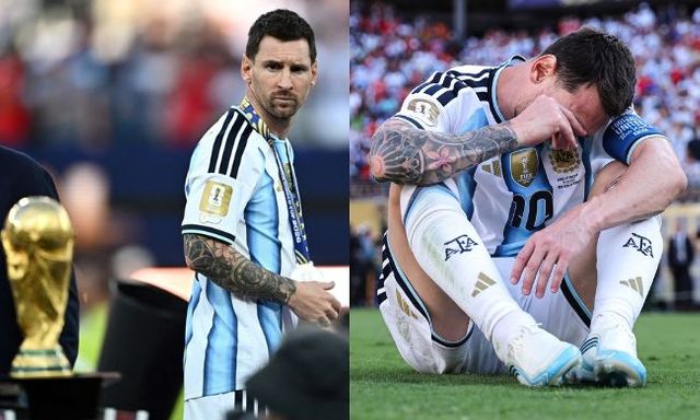 Đau hơn cả những giọt nước mắt là khoảnh khắc Messi lặng người ngoái nhìn chiếc cúp vàng World Cup 2026
