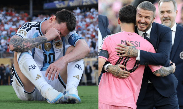 David Beckham xoa dịu nỗi đau nghẹn ngào của Messi: 